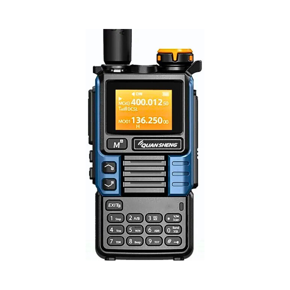 Rugged Rechargeable Walkie Talkie — Type-C Quick Charge