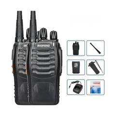 Compact Pack Rechargeable Walkie Talkies — Long Range