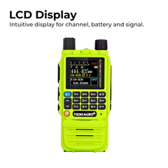 Compact Dual-Band Walkie Talkie — Long Range 2-Way Radio