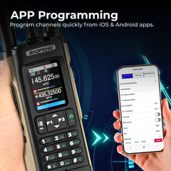 BAOFENG UV-32 10W GPS Bluetooth Dual-Band Walkie Talkie