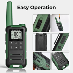 Long-Range 2-Way Walkie Talkies — 2-Pack