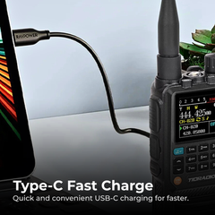 Compact Dual-Band Walkie Talkie — Long Range 2-Way Radio