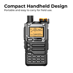 Multi-Band Handheld Walkie Talkie — Type-C Rechargeable