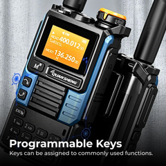 Rugged Rechargeable Walkie Talkie — Type-C Quick Charge
