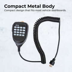 Dual-Band Mobile Radio — Keypad Mic & FM Receiver