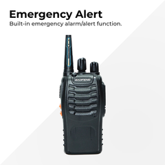 Compact Pack Rechargeable Walkie Talkies — Long Range
