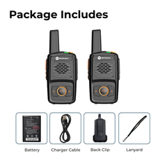 Mini Walkie Talkies — USB-C Rechargeable, Long Range