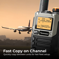 Multi-Band Handheld Walkie Talkie — Type-C Rechargeable