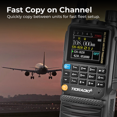 Compact Dual-Band Walkie Talkie — Long Range 2-Way Radio