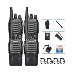 Compact Pack Rechargeable Walkie Talkies — Long Range