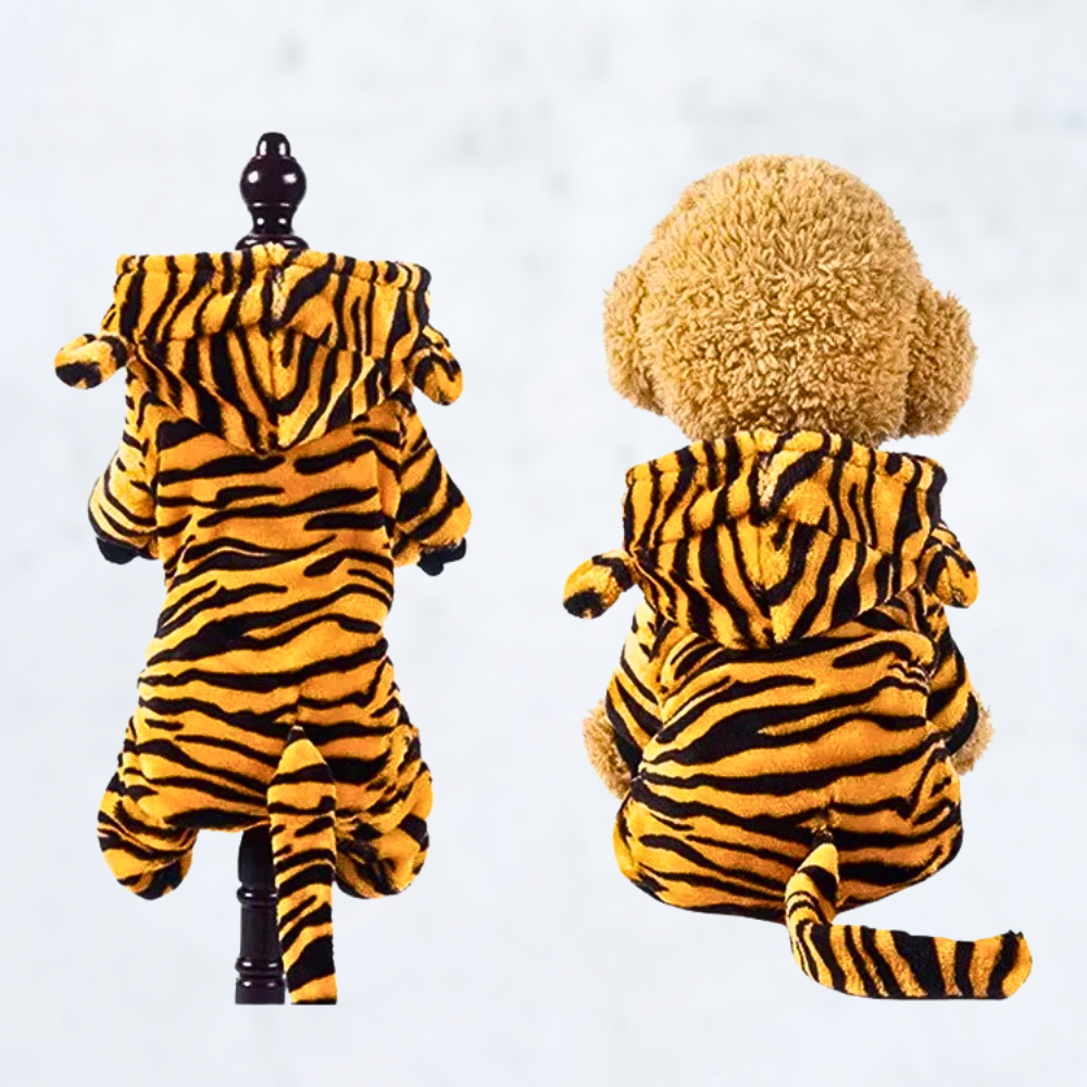 Warm Dino Hoodie for Small Medium Dogs & Cats