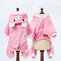 Warm Dino Hoodie for Small Medium Dogs & Cats