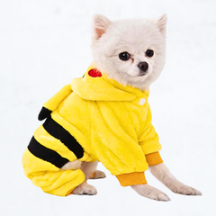 Warm Dino Hoodie for Small Medium Dogs & Cats