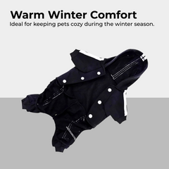 Warm Dog Hoodie Jumpsuit for All Size Dogs