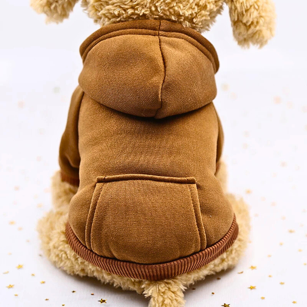 Thick Warm Pet Hoodie for Small Dogs