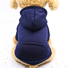 Thick Warm Pet Hoodie for Small Dogs