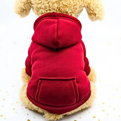 Thick Warm Pet Hoodie for Small Dogs