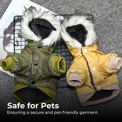 Warm Winter Dog Coat for Small Medium Dogs