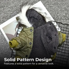 Warm Winter Dog Coat for Small Medium Dogs