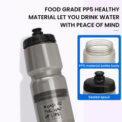 Water Bottle 750ml PP5 Plastic for Cycling &  Sports