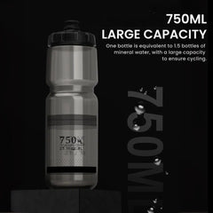Water Bottle 750ml PP5 Plastic for Cycling &  Sports