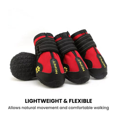 Waterproof Anti-Slip Dog Boots — Adjustable Velcro Paw Protectors