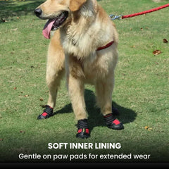 Waterproof Anti-Slip Dog Boots — Adjustable Velcro Paw Protectors