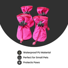 Waterproof Anti-Slip Dog Boots with Reflective Straps