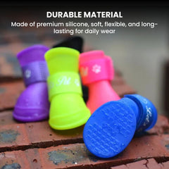 Waterproof Dog Boots — Non-Slip Adjustable Pet Shoes