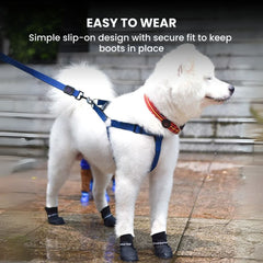 Waterproof Dog Boots — Non-Slip Adjustable Pet Shoes