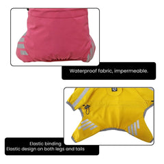 Waterproof Dog Jumpsuit Raincoat – Full Body Pet Outfit