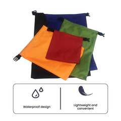 Waterproof Dry Bag Trio — Roll-Top Travel Set