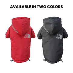 Waterproof Fleece Dog Jacket with Reflective Trim
