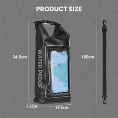 Waterproof Phone Dry Bag – Touchscreen, Strap, IPX6
