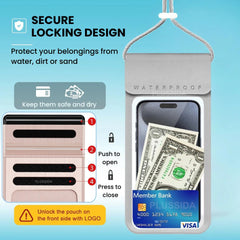 Waterproof Phone Pouch — 30m IPX8 Underwater Case