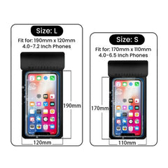 Waterproof Phone Pouch — 30m IPX8 Underwater Case