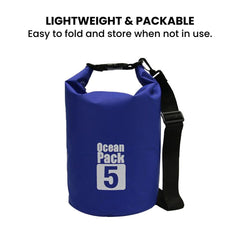 Waterproof Roll-Top Dry Bag — Multiple Sizes & Colors