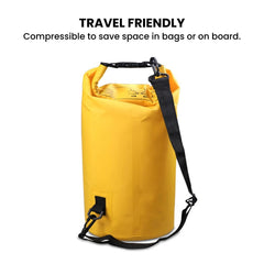 Waterproof Roll-Top Dry Bag — Multiple Sizes & Colors