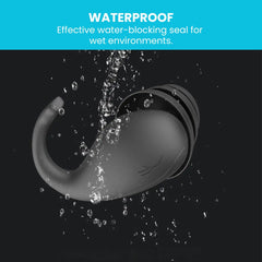 Waterproof Swim Earplugs — 1 Pair Anti-Noise & Soundproof