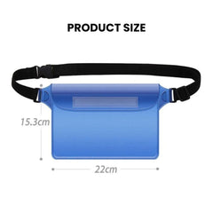Waterproof Touch-Screen Waist Bag_Phone Pouch_-_product size