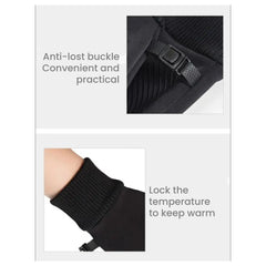 Waterproof Touchscreen Winter Gloves — Unisex Warm Grip