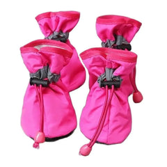 Waterproof Anti-Slip Dog Boots with Reflective Straps