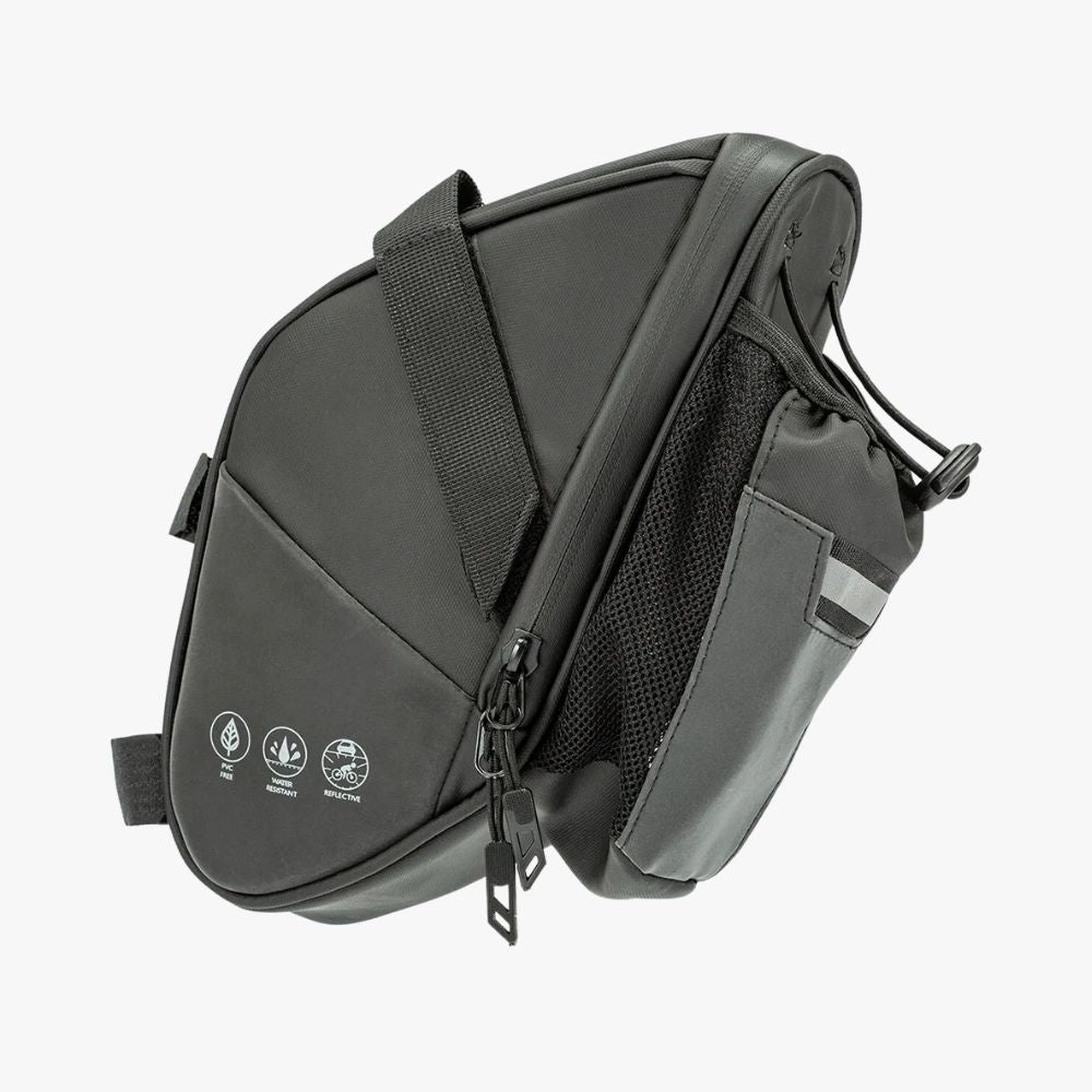 Waterproof Bike Saddle Bag with Bottle Holder | 1.5L Rear Seat Pack