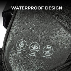 Waterproof Bike Saddle Bag with Bottle Holder | 1.5L Rear Seat Pack