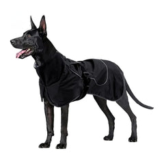 Waterproof Dog Coat with Reflective Design & Warm Lining