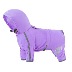 Waterproof Dog Jumpsuit Raincoat – Full Body Pet Outfit