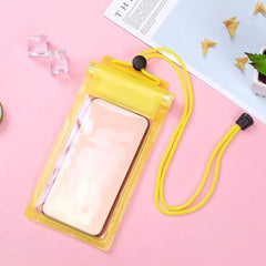 Waterproof_Phone_Pouch_with_Lanyard_Universal_Fit_-_Yellow_-_2