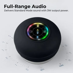 LED Waterproof Speaker Bluetooth Suction Audio