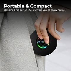 LED Waterproof Speaker Bluetooth Suction Audio