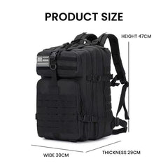 Outdoor Tactical Backpack 55L – Waterproof Oxford Gear